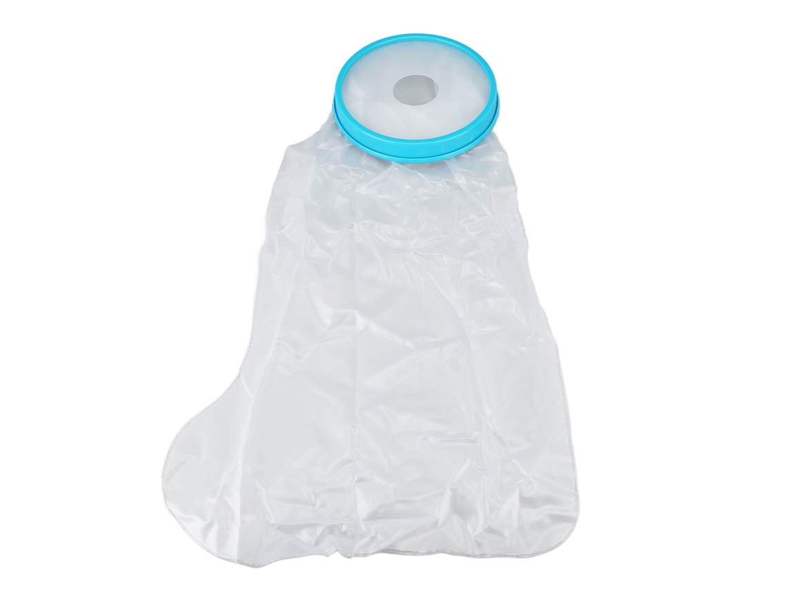 2026-cubreyesos Para Pierna Adulto Reutilizable Impermeable Corto Para Ducha Baño Herida Rodilla Pie Tobillo