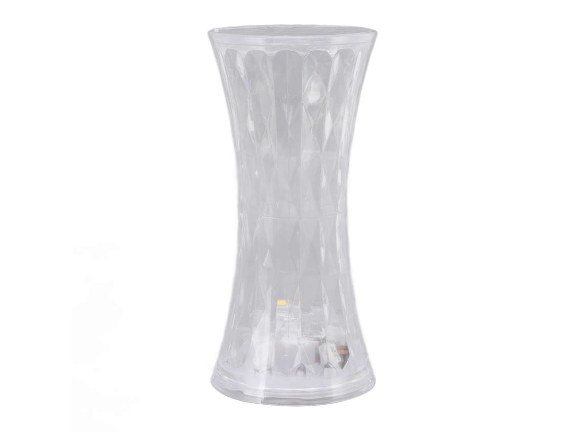 2026-lámpara De Mesa De Cristal Moderna Transparente Protectora De Ojos Mini Para Dormitorio Lámpara De Noche Amarilla