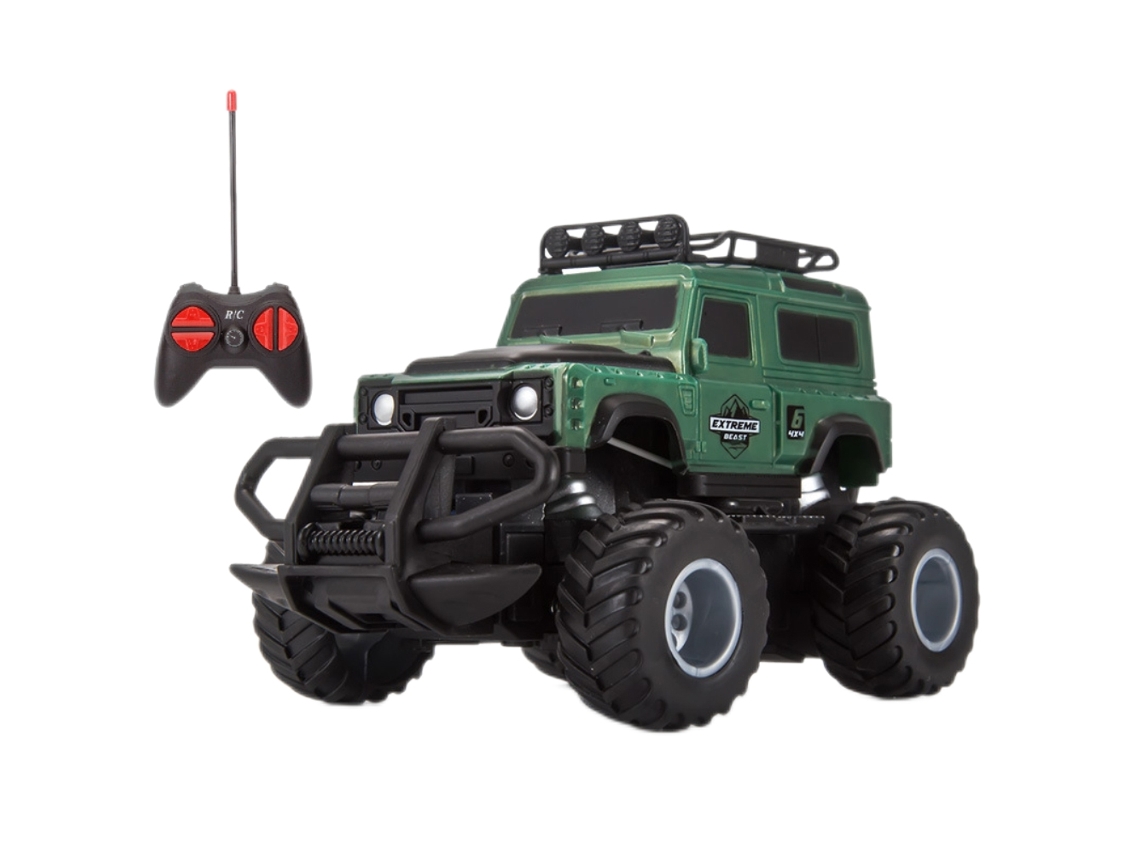 Veículos off-road 4x4 com controle remoto Rebe-Cruck RC para meninos, meninas e adultos.