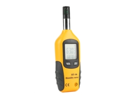 Medidor Digital De Temperatura Y Humedad Ht-86 Con Termómetro De Bulbo Húmedo Y Punto De Rocío.