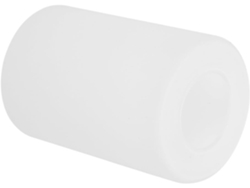 Pantalla Cilíndrica De Cristal Blanco Lechoso, Compatible Con Casquillo E27 Para Lámpara.
