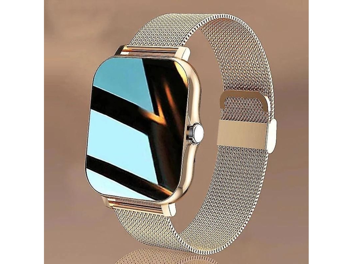 Reloj Inteligente Hombre Mujer Compatible Iphone Android Monitor Ritmo Cardiaco Actividad Física Brpblack Negro
