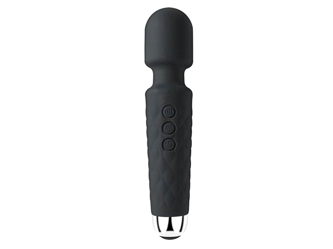 Dark Therapy Wand, Un Dispositivo Recargable Para El Cuidado Corporal Con 8 Niveles De Intensidad Y 20 Patrones De Vibración En Un Tamaño Co