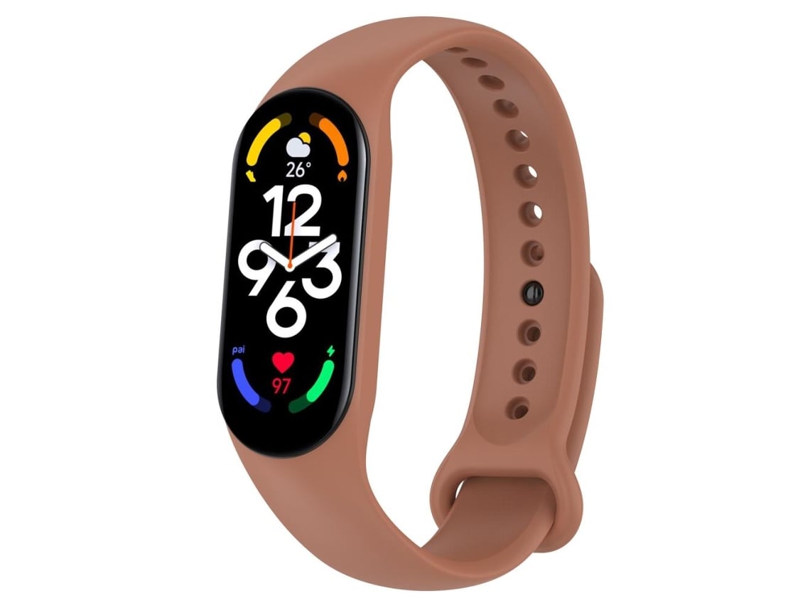 Pulseiras De Reposição Compatíveis Com Xiaomi Band 7 Pulseiras De Silicone Respiráveis Para Smartwatch