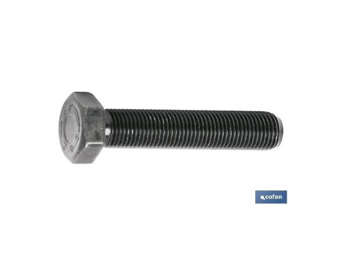 Din 933 c-8.8 unf 1/4  x 25 n   caja 50 unid.