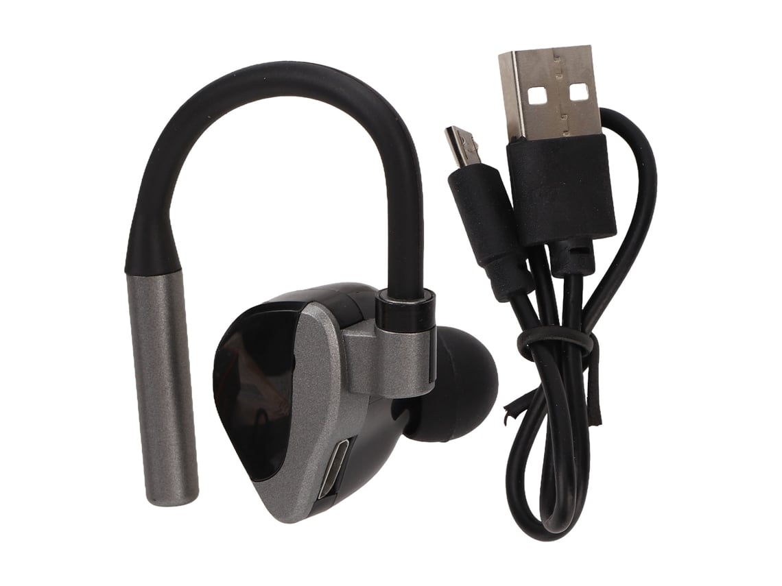 Auriculares Estéreo Bluetooth Mono Hifi Con Cancelación De Ruido Y Controles Táctiles Para Negocios Y Deportes.