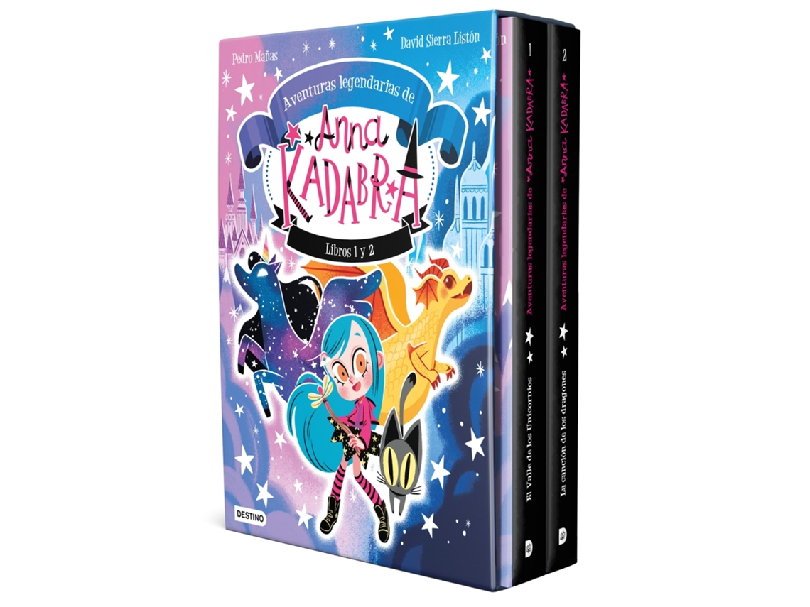 Libro Anna Kadabra. Estuche Aventuras legendarias 1 y 2 de Pedro Mañas (Español)