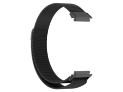 Bracelete de Smartwatch para Huawei Band 7 Milan pulseira magnética (preta)