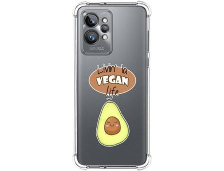 Carcasa para Realme GT 2 Pro 5G TUMUNDOSMARTPHONE Dibujos Antigolpes Vegan Life Multicolor