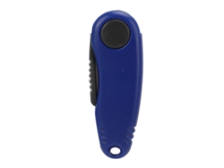 Tijeras plegables para hilo de pescar Anub con forma de camarón, de acero y plástico con cubierta protectora.