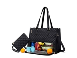 Bolsa Térmica Para Almoço 2 Em 1 Mala De Negócios | Bolsas Para Mulher | Compartimento Térmico Para Almoço Com lamento Térmico, Bolsa Para Laptop
