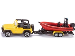 Todoterreno con Barco SIKU de Jugar (Edad Mínima: 3 - Transportes)