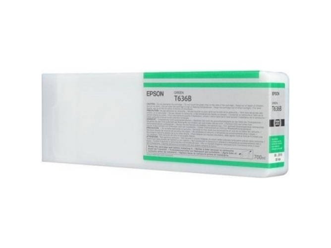 Cartucho de tinta original EPSON, T636B 7 ml , Verde, C13T636B00