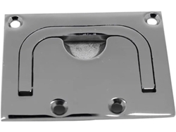 Trappe de Pont Carrée En Acier Inoxidable 316, 1 Pieza, 57x76mm, Montaje Empotrado, Polyssage À Haut SFUSHOS