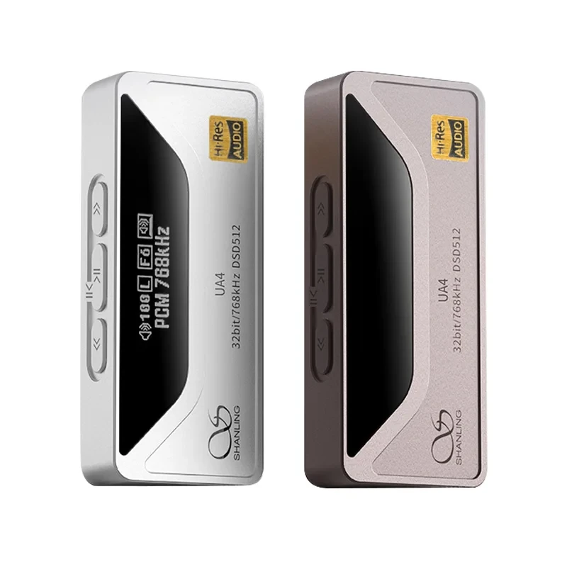 Amplificador De Audio De Alta Resolución Shanling Ua4 Cap, Dac Usb Portátil Con Pantalla Oled De 0,87 Pulgadas, Dac Ess Es9069q, Amplificador Rt6863