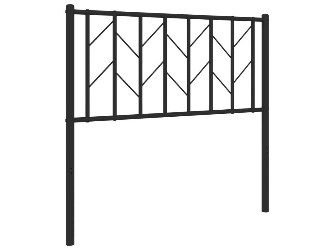 Maison Exclusive - Cabecero de repuesto de 90 cm en metal marrón