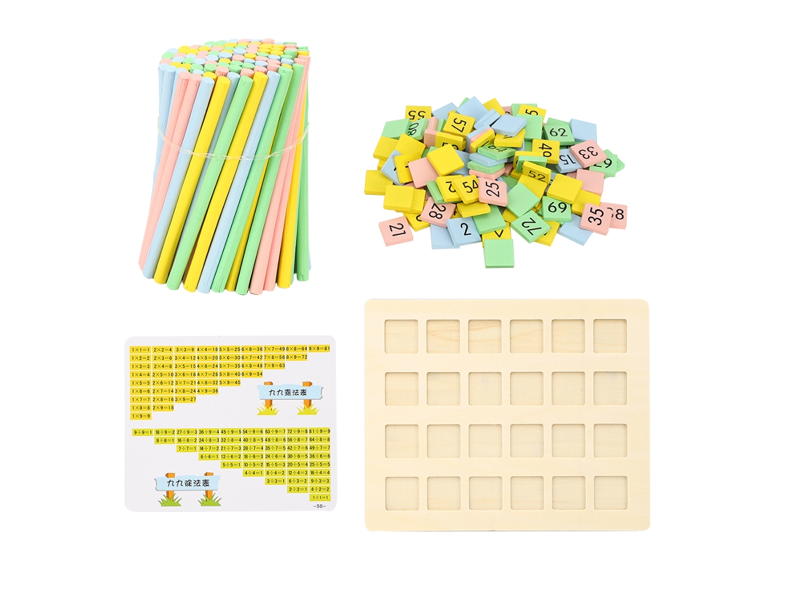 Ats-juguete Educatsivo De Matsemáticas Para Niños: Palitos De Conteo Para Enseñanza Aritmética