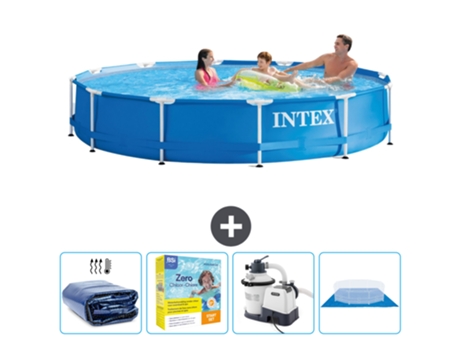 Piscina Tubular INTEX 28210NP-CB66 (6503 L - 366x76cm)