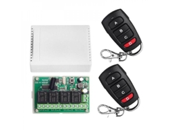 2026-módulo De Relé 4 Canales Control Remoto 433mhz Dc 12v 24v Interruptor Inalámbrico Guk Como Se Muestra