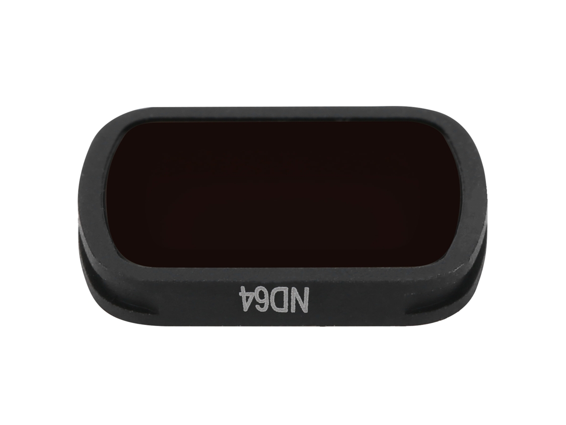 Filtro Nd64 De Difuminación Y Protección Para Lente De Cámara Osmo Pocket/pocket2 Negro