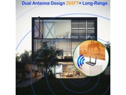 Transmisor y receptor de audio Rosewell 80M Bluetooth 5.0 NFC