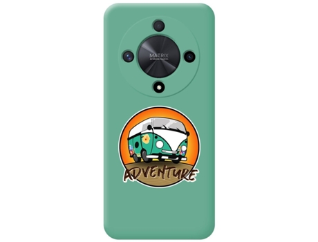 Funda para Honor, Huawei Honor Lite 5 TUMUNDOSMARTPHONE Silicona Líquida Verde