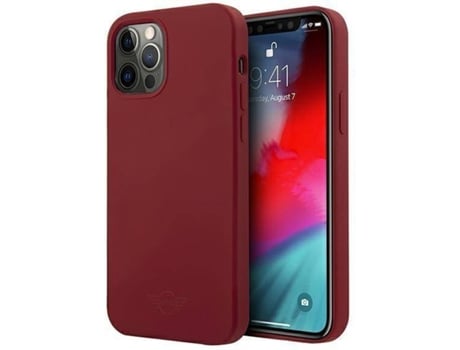 Carcasa Apple MINI iPhone 12, 12 Pro Silicona Trasera Rojo