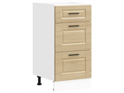 Maison Exclusive - Mueble Bajo De Cocina Porto Roble Sonoma Madera Reconstituida