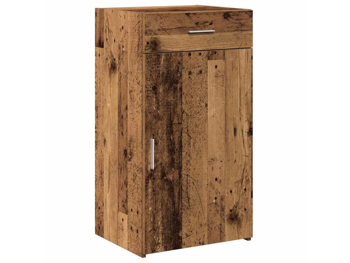 Maison Exclusive - Aparador Con Cajón Madera Vieja 50 X 42,5 X 93 Cm