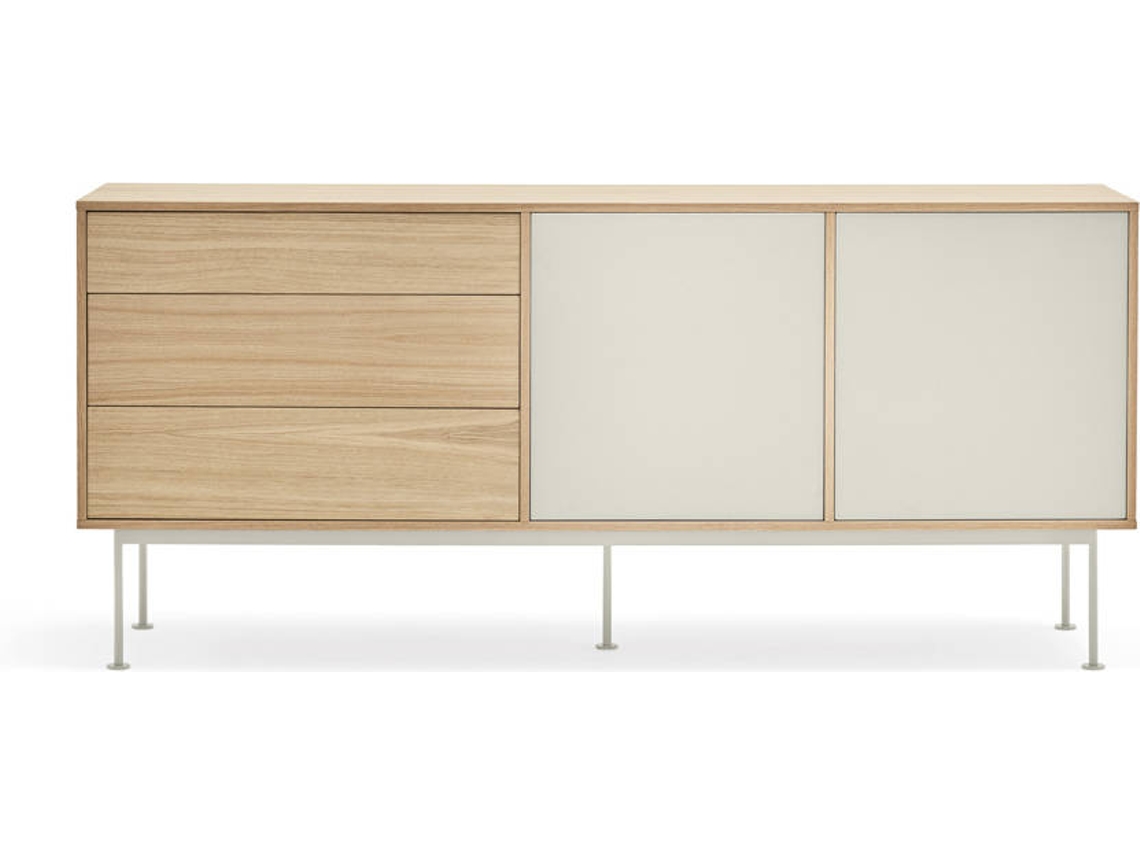 Aparador BAZAR MONDIALE Yoko (Beige - 180x45x80 cm)