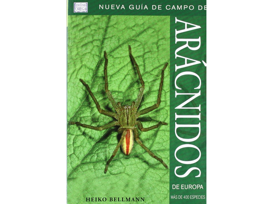 Libro Arácnidos de Hiko Bellmann (Español)