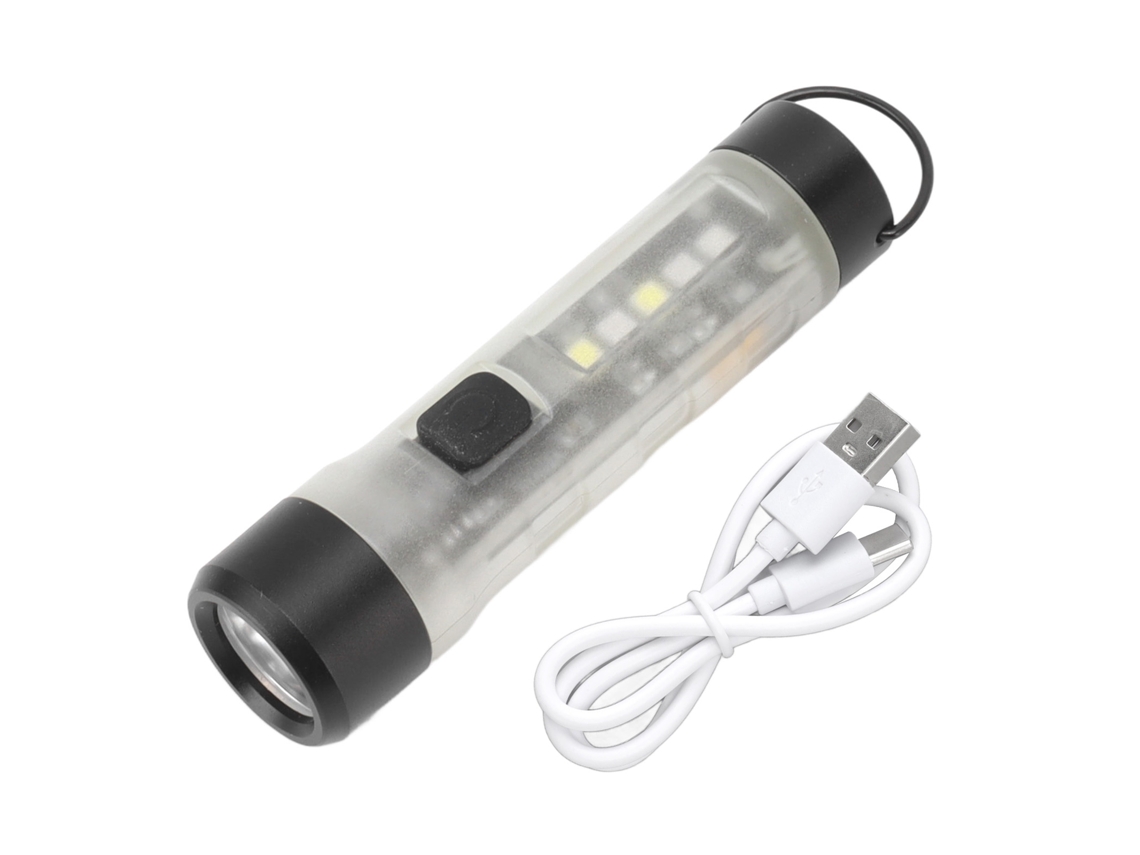 2026-linterna Llavero Led Mini Bolso 700 Flux Luminoso Puerto Carga Type C Camping Nocturno