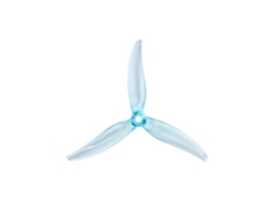 Clear Grey2pairs / 6pairs Gemfan 5129.2-3 5129 5.1 Inch 3-blade Pc Propeller 5mm Hole For Rc Fpv Racing Drones