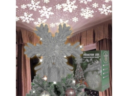 Adorno para árbol de Navidad con LED brillante Hengjian (dorado)