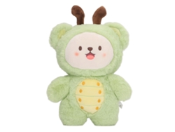 Peluches suaves y tiernos de 2026 para abrazar, personajes de dibujos animados para adultos, niños y niñas, cumpleaños y Navidad, insectos verdes.