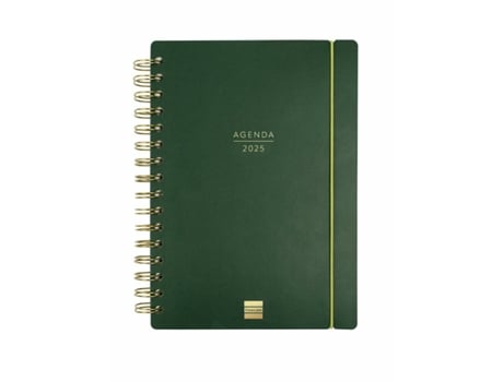 Agenda FINOCAM Haiku Verde A5 15,5 x 21,2 cm 2024-2025