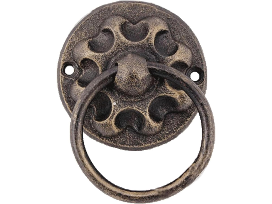 Aldaba De Hierro Fundido Vintage, Resistente, Elegante