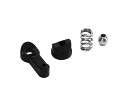 Ymsl Brazo De Dirección Con Buffer Para Coches Rc 1/16 Scy 16101 16102 16103 16201 Repuesto Accesorio De Protección Hxl