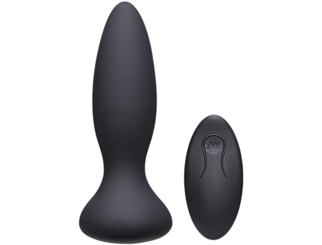 Plug Anal Control Remoto Vibe Adventurous Negro A-PLAY