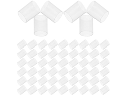 Relleno Tubular Transparente De Pe De 450 G Para Almohadas, Relleno Flexible Y Elástico Para Cojines