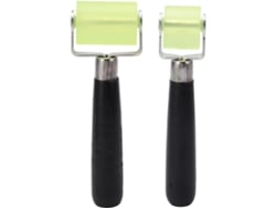 Rolo de silicone profissional para manutenção de escapamentos, com cabo de pinho, ideal para soldagem de PVC.