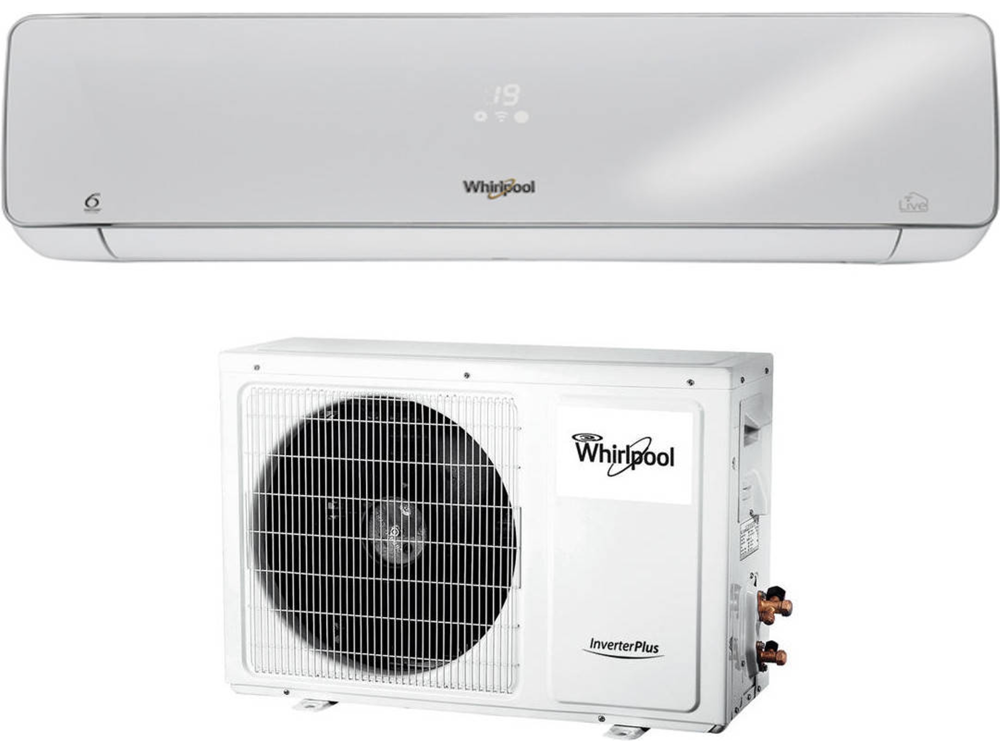 Aire Acondicionado WHIRLPOOL SPIW309A3WF.1  (18 m² - 2237 Frig/h - Blanco)