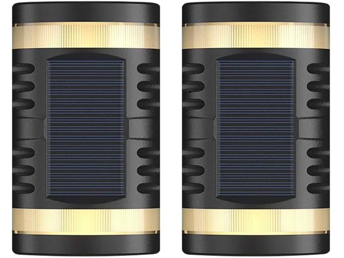 Piezas De Luces Solares De Pared Para Jardín, Lámpara Solar, Luces Solares Para Exteriores