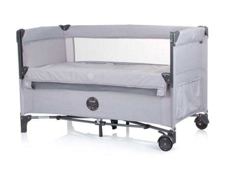 Cuna de viaje RELAX LINEN ash grey CHIPOLINO