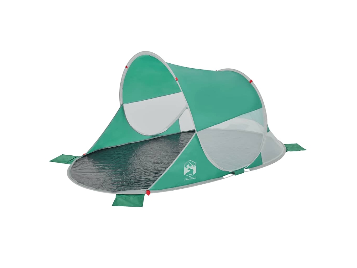 Tienda de playa pop-up impermeable VIDAXL verde agua