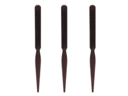 3 Pinceles De Pelo Con Cerdas De Nylon Para Peinar Y Estilar, Peine De Separación Con Cola Afilada Para Cabello Rizado