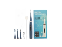 Irrigador Bucal Ultrasónico Para Eliminar Placa Y Blanquear Los Dientes, Color Azul Gertiz