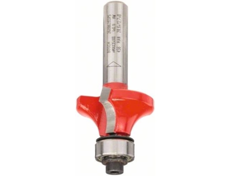 Fresa BOSCH para Redondear Expert para Madera - 8 mm - D 28.6 mm - R1 8 mm - L 12.7 mm - G 55 mm