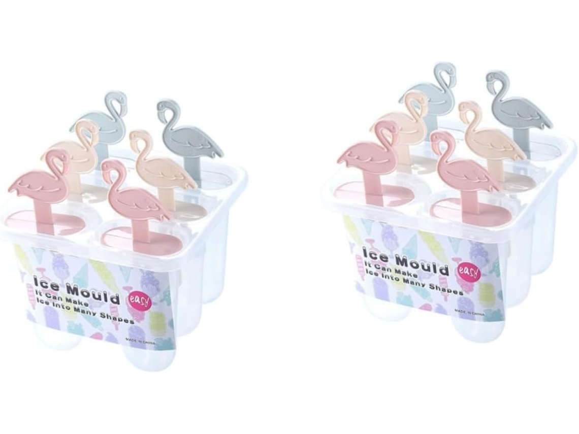 Moldes Para Helado. Hechos De Material Pp Para Un Uso Duradero Y Práctico. Moldes Para Helado Domésticos - ...