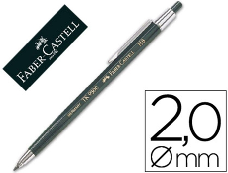 9500 :Portaminas FABER 9500 COM CLIP 2 MM Preco Uni. venda multiplos 5